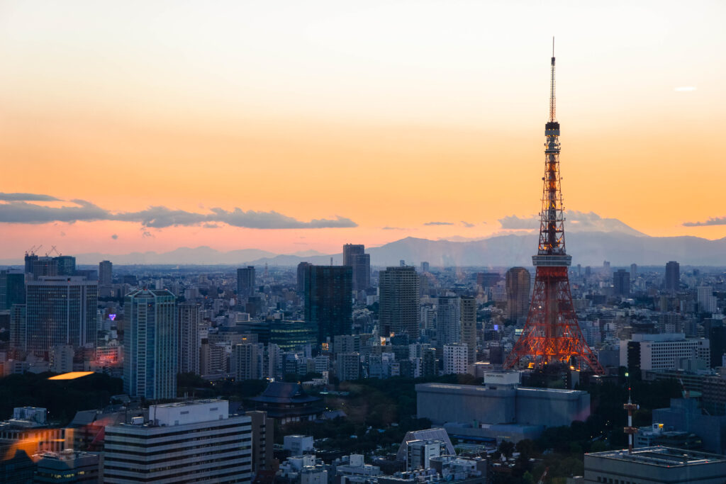 View of Tokyo