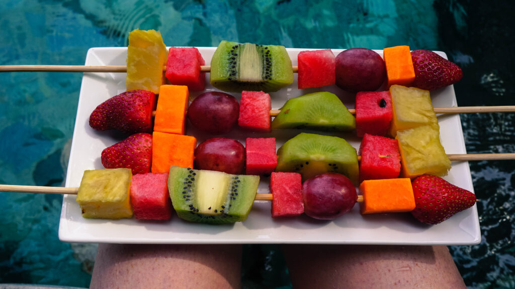 fruit kabobs