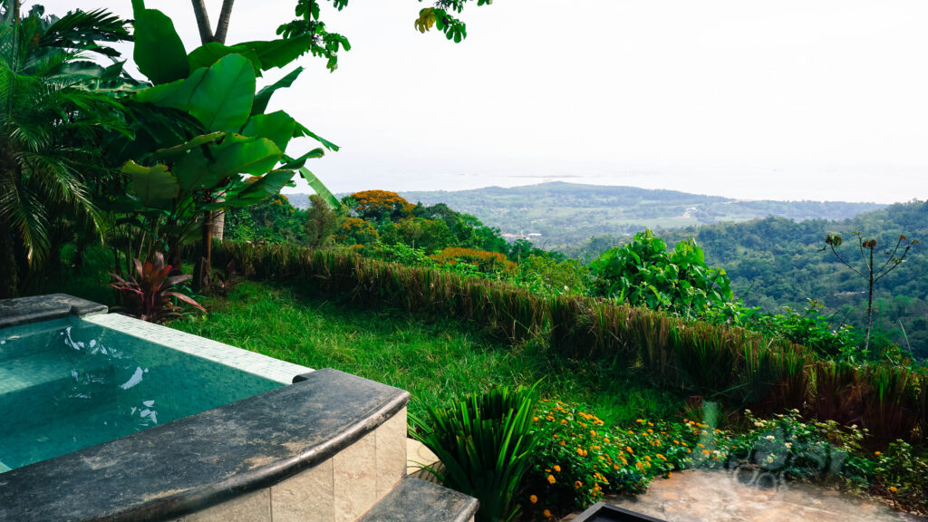 hot tub view