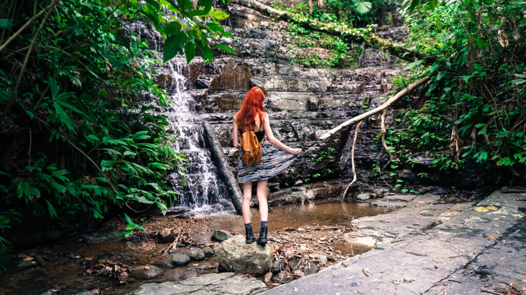 waterfall hike