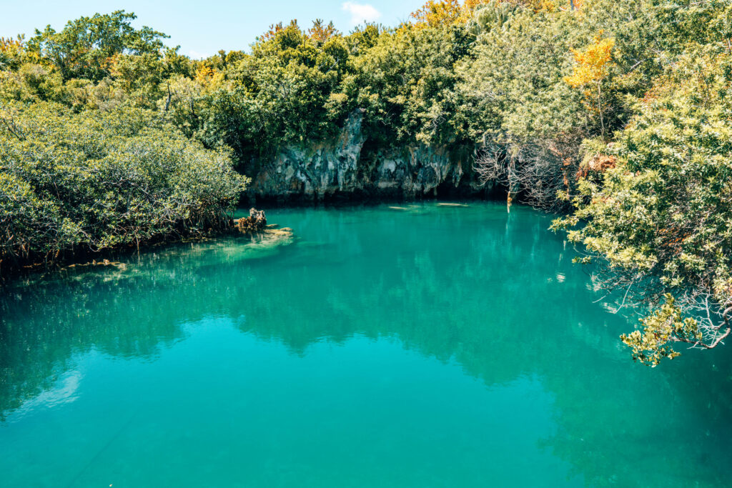 Blue Hole Bermuda