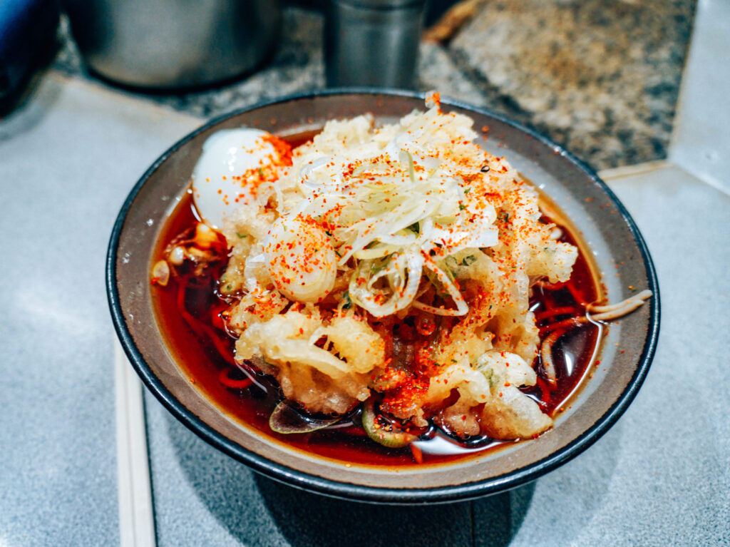 bowl of food from Golden Gai