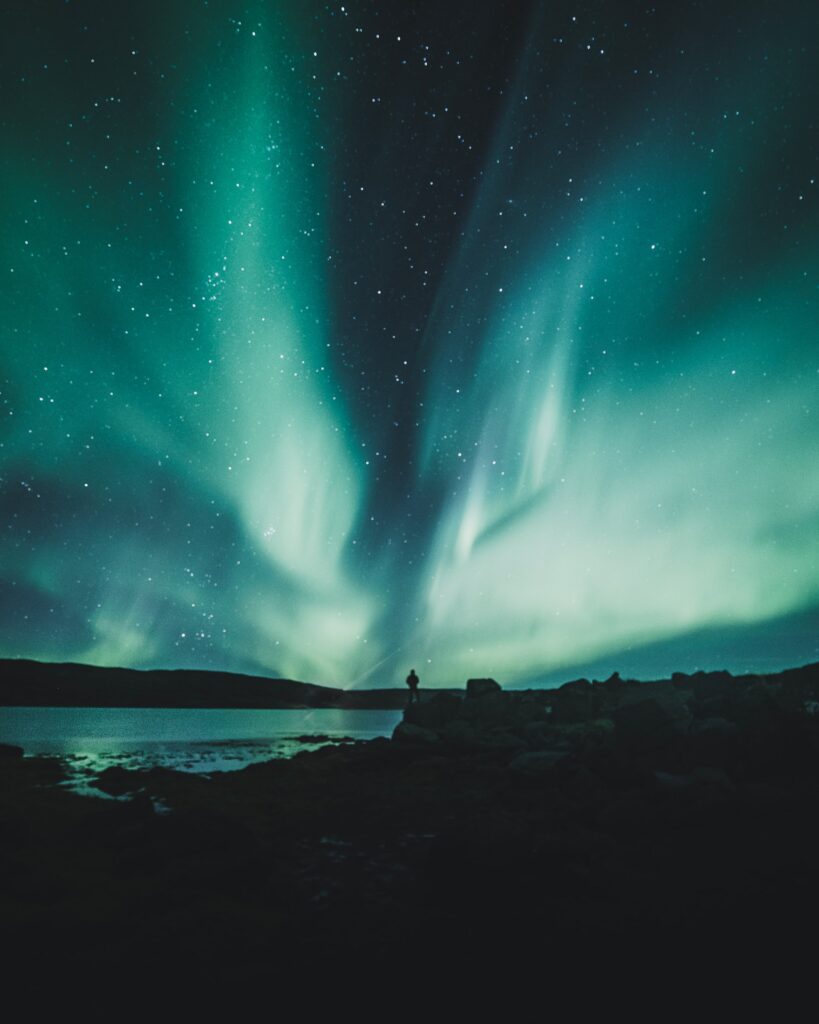 Northern lights in Iceland