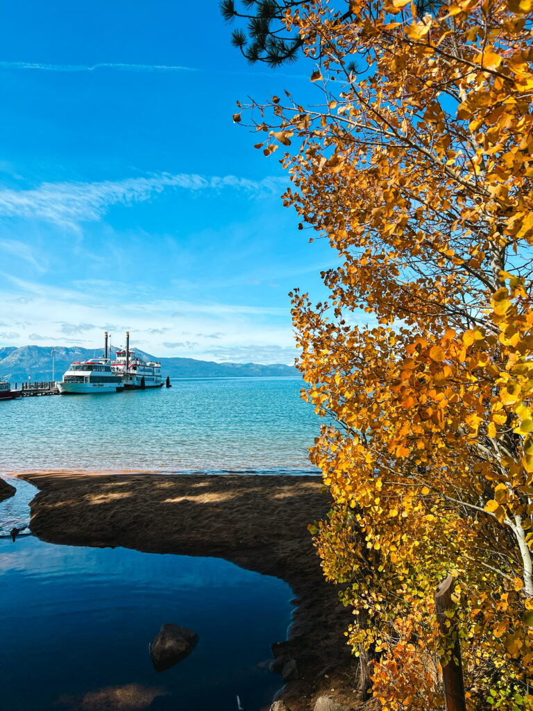 Cruise ship In South Lake Tahoe