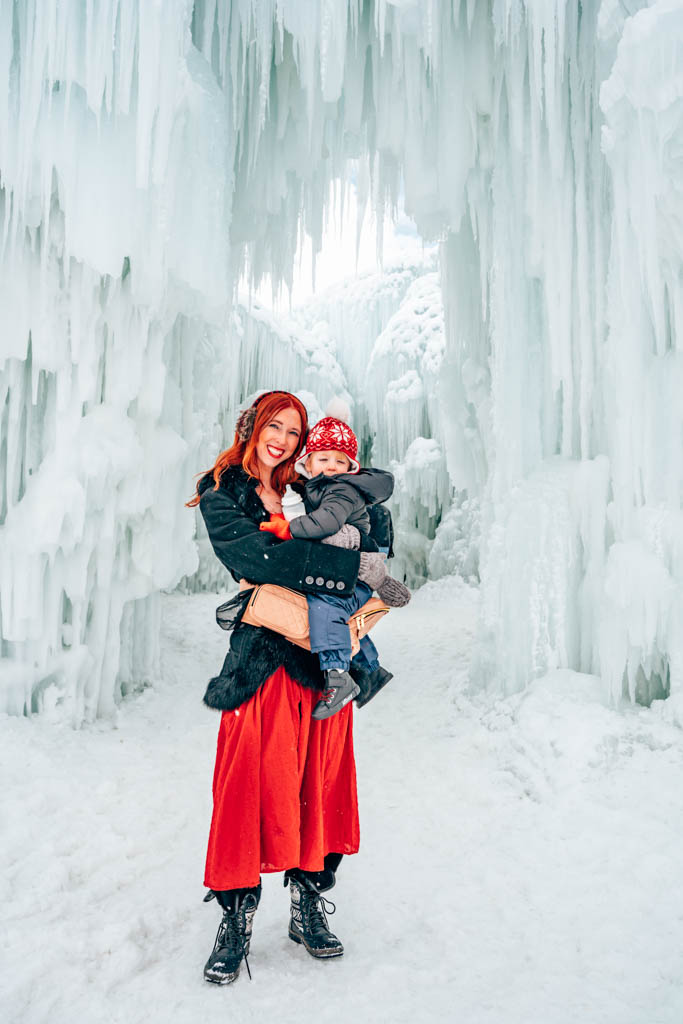 Ice Castles in Utah