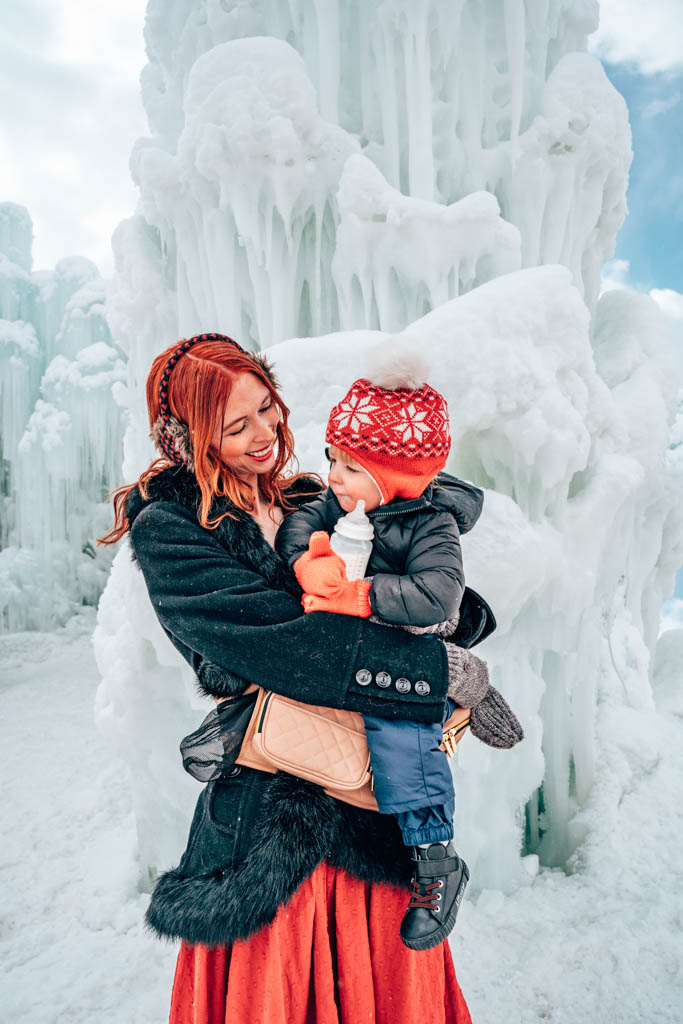 Ice Castles in Utah