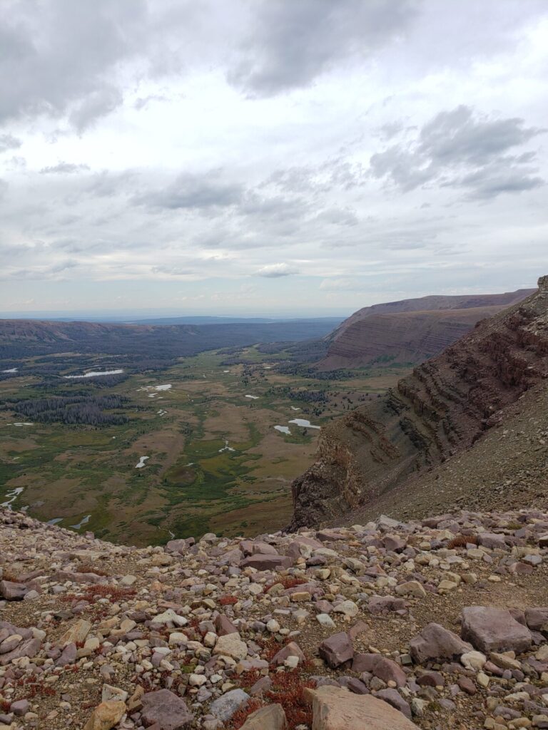 View from Anderson Pass