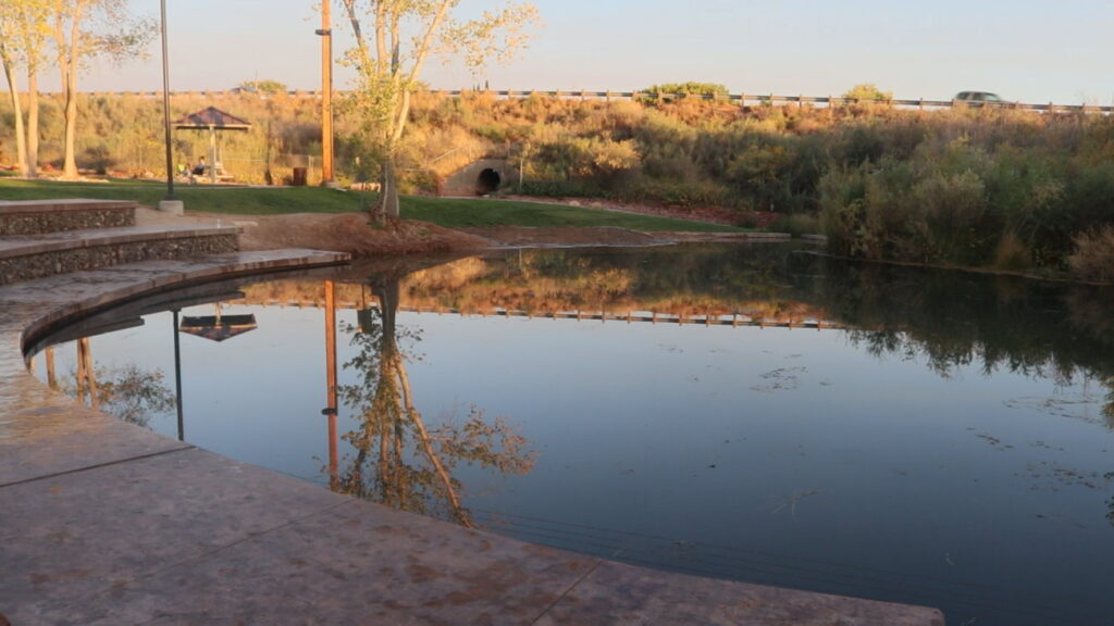 Boilers Park warm springs in St. George Utah