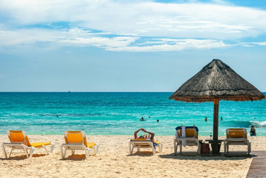 Gorgeous Beach in Isla Mujeres, Mexico