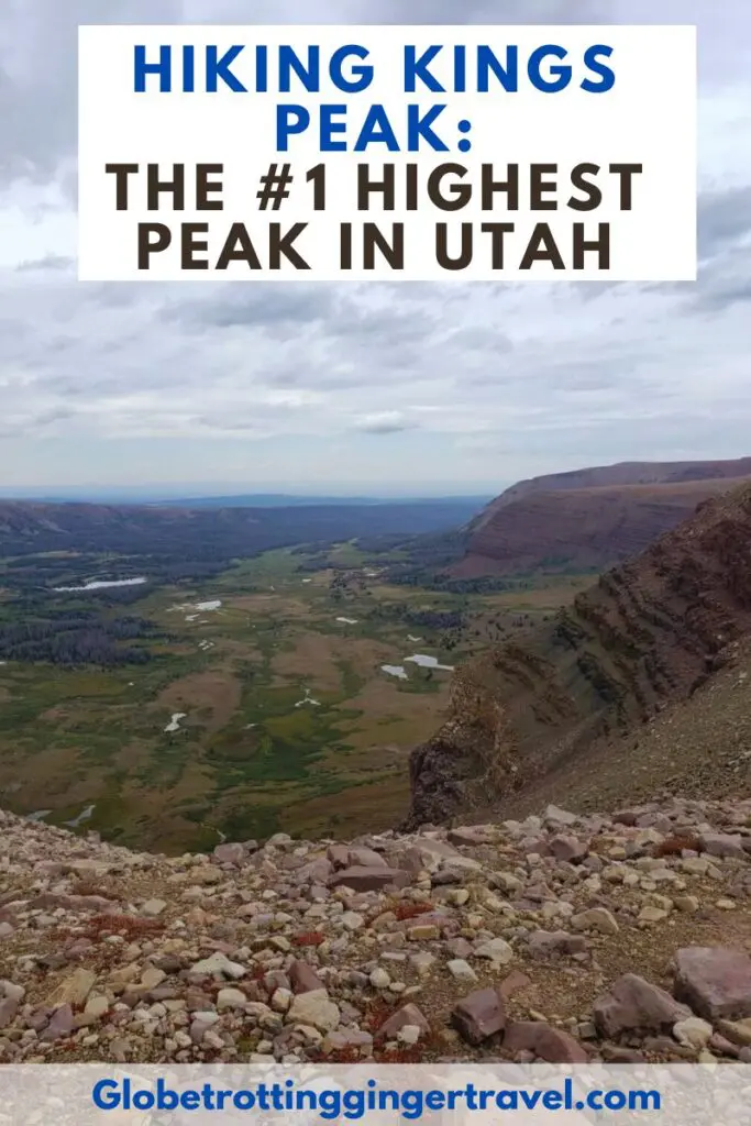 Hiking King's peak- the highest peak in Utah