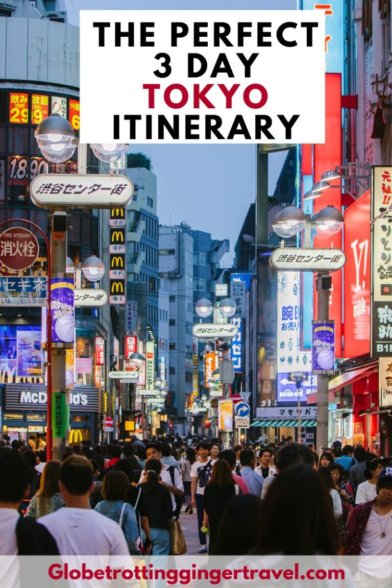 3 Day Tokyo Itinerary