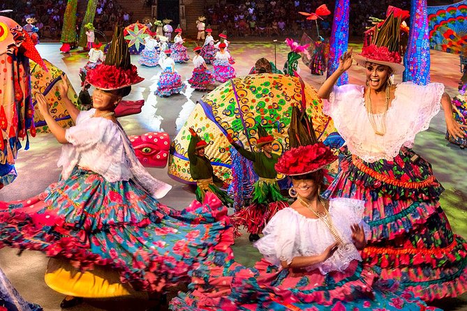 Night show at Xcaret in Cancun, Mexico