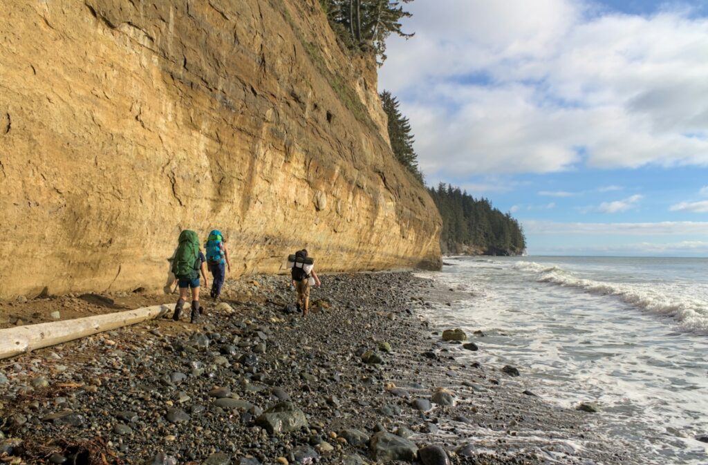 Juan de Fuca trail Port Renfrew